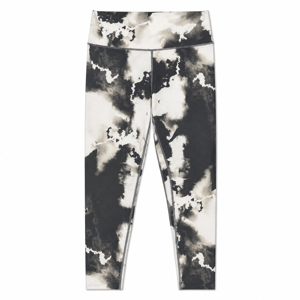 Sage‎ Collective Tie Dye Leggings Black White Medium Yoga Pants